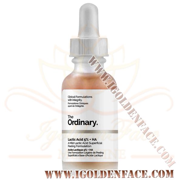 سرم لایه بردار لاکتیک اسید 10% + HA اوردینری (The Ordinary)