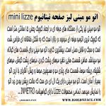 اتو مو مینی لیز صفحه تیتانیوم mini lizze